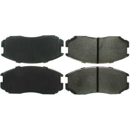 Centric Parts Disc Brake Pad Set Premium Ceramic with Shims and Hardware for 1991-2000 Dodge Colt Eagle Summit Vista Mitsubishi Mirage Plymouth Colt 301.06020