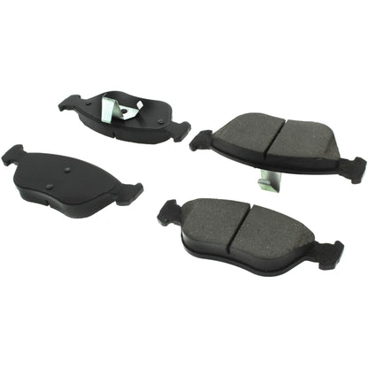 Centric Parts Disc Brake Pad Set Premium Ceramic with Shims and Hardware for Volvo 850 1997-1993, C70 2004-1998, S70 2000-1998, V70 2000-1998 301.06180