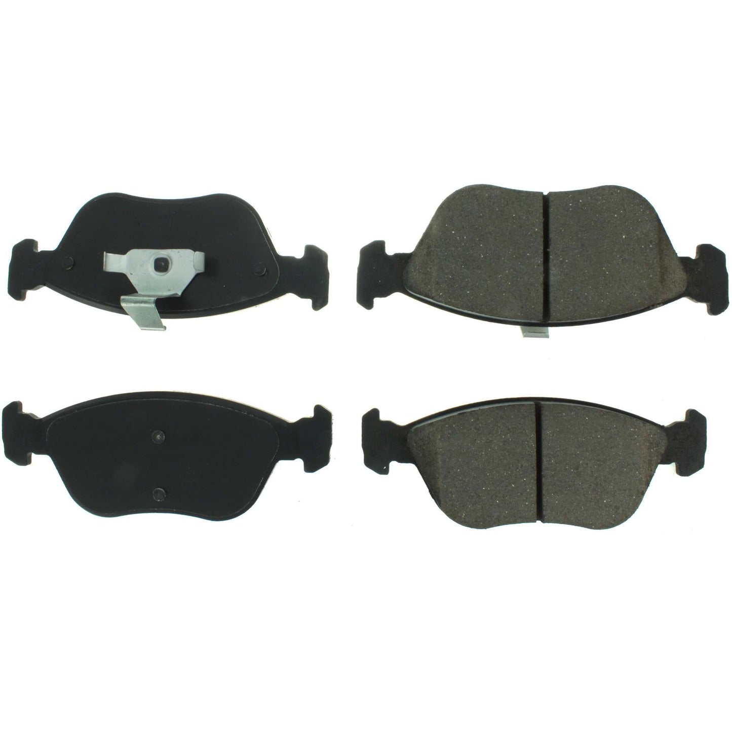 Centric Parts Disc Brake Pad Set Premium Ceramic with Shims and Hardware for Volvo 850 1997-1993, C70 2004-1998, S70 2000-1998, V70 2000-1998 301.06180