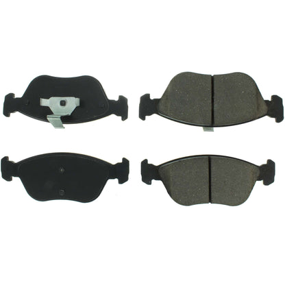 Centric Parts Disc Brake Pad Set Premium Ceramic with Shims and Hardware for Volvo 850 1997-1993, C70 2004-1998, S70 2000-1998, V70 2000-1998 301.06180