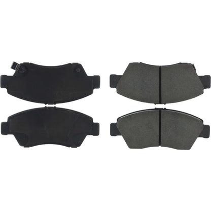 Centric Parts Disc Brake Pad Set Premium Ceramic with Shims and Hardware for 1993-1997 Honda Civic 301.06211