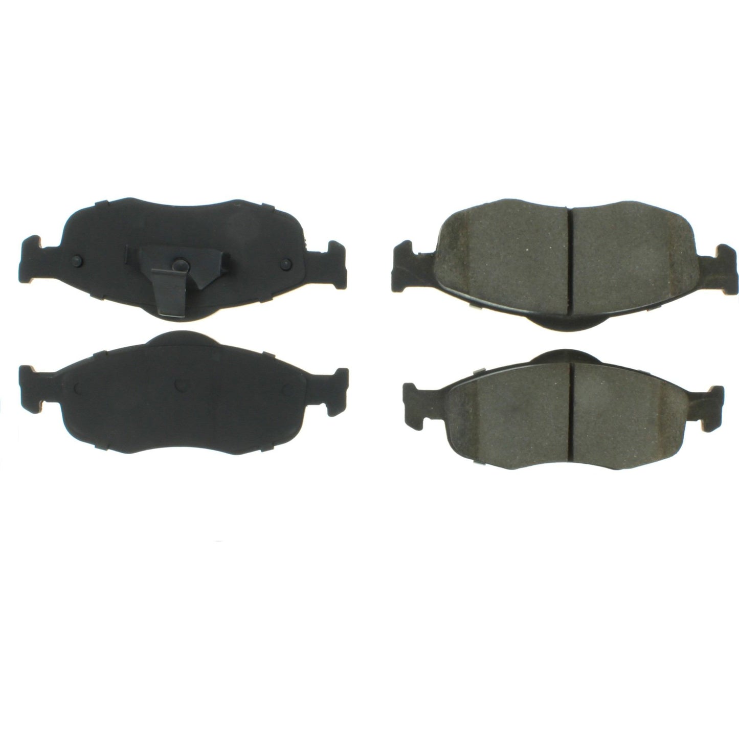 Centric Parts Disc Brake Pad Set Premium Ceramic with Shims and Hardware for 1995-2000 Ford Contour Mystique 2002-1999 Mercury Cougar 301.06480