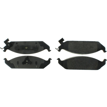 Centric Parts Disc Brake Pad Set Premium Ceramic with Shims and Hardware for 2000-1995 Chrysler Cirrus, Sebring 2000-1996 Dodge Stratus, Plymouth Breeze 301.06500
