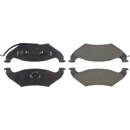 Centric Parts Disc Brake Pad Set Premium Ceramic with Shims and Hardware for 1995-1992 Ford Crown Victoria, 1995-1991 Grand Marquis, 1995-1990 Lincoln Town Car, 1995-1992 Mercury Grand Marquis 301.06620