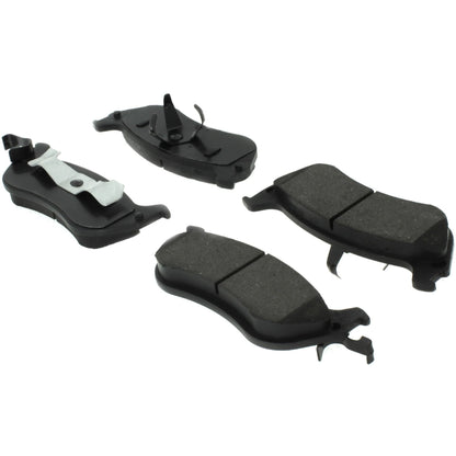 Centric Parts Disc Brake Pad Set Premium Ceramic with Shims and Hardware for 1996-2002 Ford Crown Victoria Lincoln Town Car Mercury Grand Marquis 301.06740