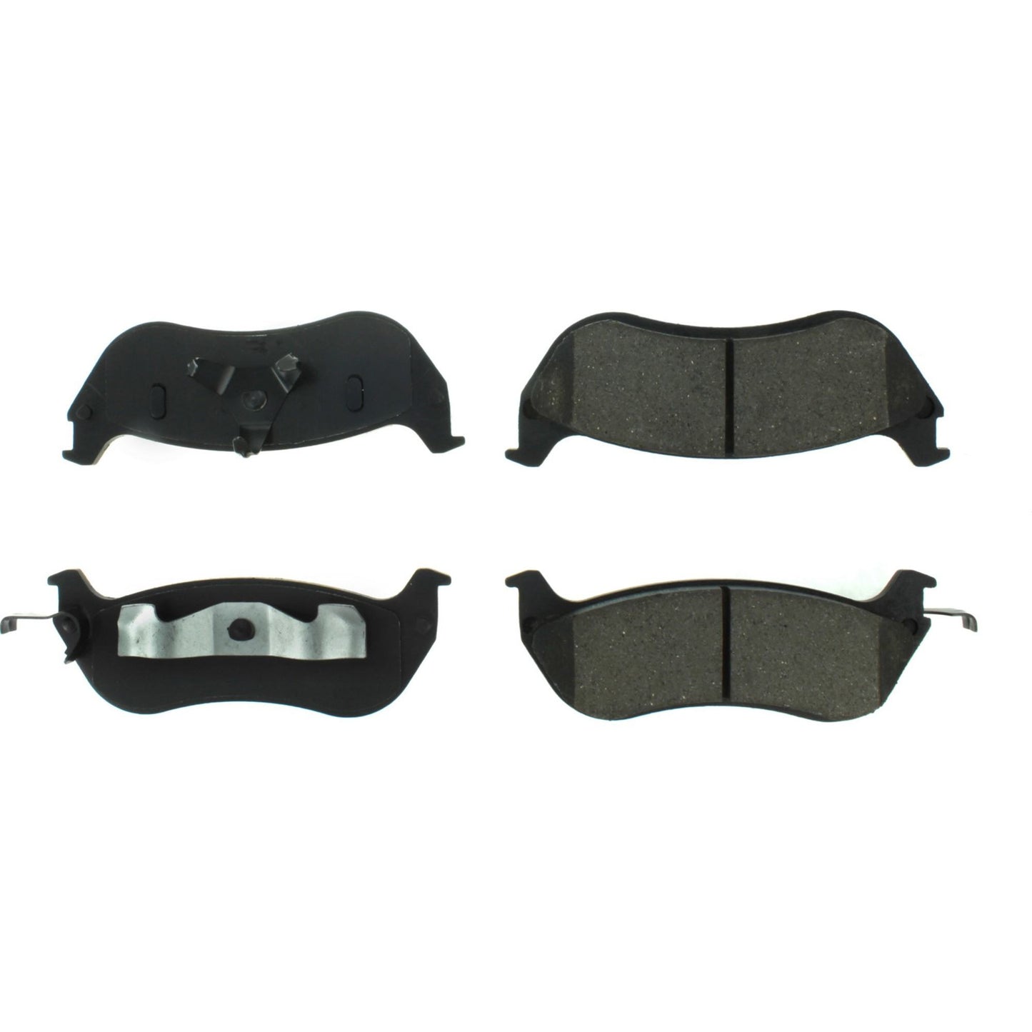 Centric Parts Disc Brake Pad Set Premium Ceramic with Shims and Hardware for 1996-2002 Ford Crown Victoria Lincoln Town Car Mercury Grand Marquis 301.06740