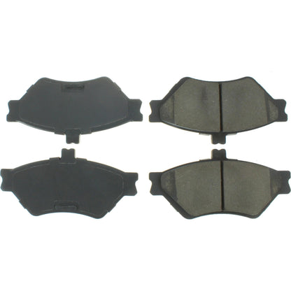 Centric Parts Disc Brake Pad Set Premium Ceramic with Shims and Hardware for 1995-1997 Ford Crown Victoria Lincoln Town Car Mercury Grand Marquis 301.06780