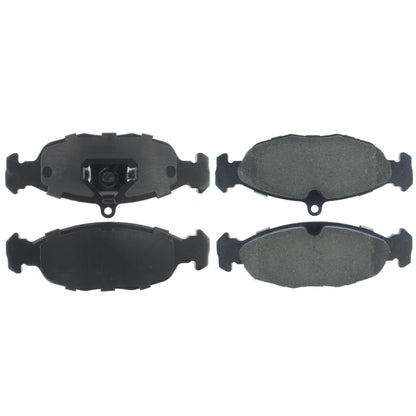 Centric Parts Disc Brake Pad Set Premium Ceramic with Shims and Hardware for 1997-2010 Vehicles 301.06880