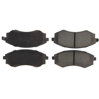 Centric Parts Disc Brake Pad Set Premium Ceramic with High Performance Shims 301.07000