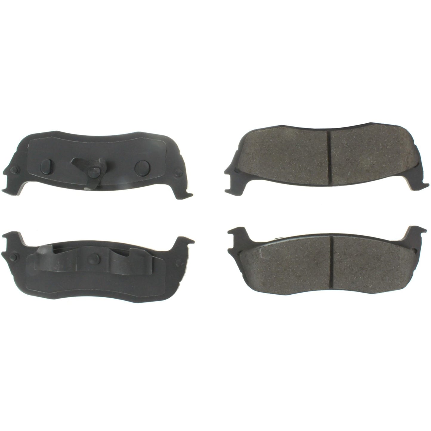 Centric Parts Disc Brake Pad Set with High Performance Shims 301.07110