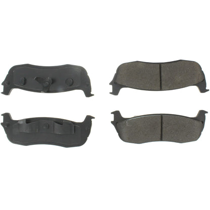 Centric Parts Disc Brake Pad Set with High Performance Shims 301.07110