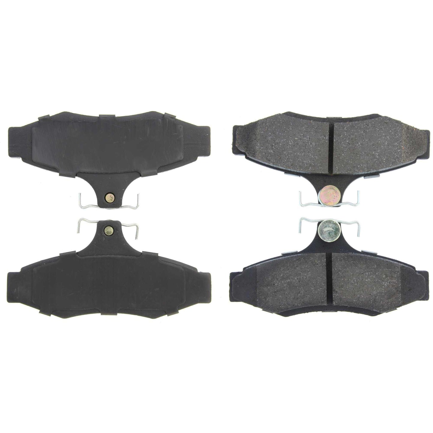 Centric Parts Disc Brake Pad Set Premium Ceramic with Shims for 1999-2002 Daewoo Leganza, Nubira and 1997-2004 Mitsubishi Diamante 301.07240