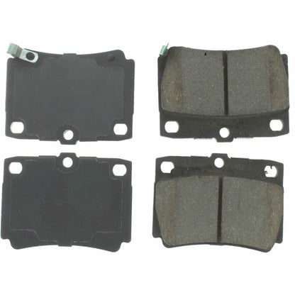 Centric Parts Disc Brake Pad Set Premium Ceramic with High Performance Shims 301.07330