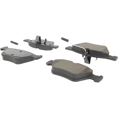Centric Parts Disc Brake Pad Set Premium Ceramic with Shims and Hardware for 2004-2008 Chrysler Crossfire, 1998-2003 Mercedes-Benz CLK/E300/E320/E430