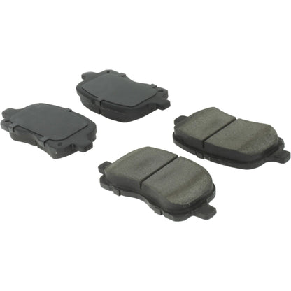Centric Parts Disc Brake Pad Set Premium Ceramic with Shims and Hardware for 1998-2002 Chevrolet Prizm Toyota Corolla 301.07410