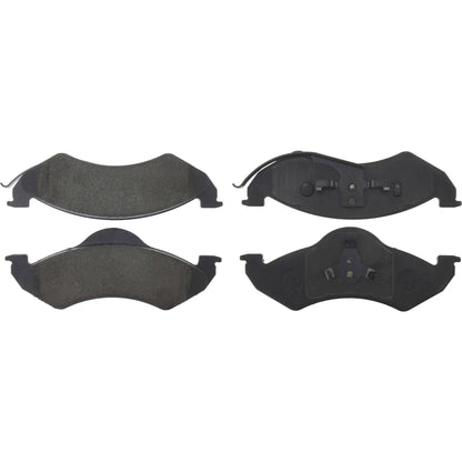 Centric Parts Premium Ceramic Brake Pads with Shims and Hardware 301.07460