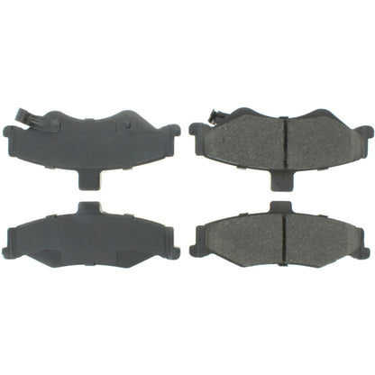 Centric Parts Disc Brake Pad Set Premium Ceramic with High Performance Shims 301.07500
