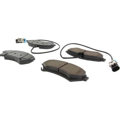 Centric Parts Disc Brake Pad Set with High Performance Shims 301.07530