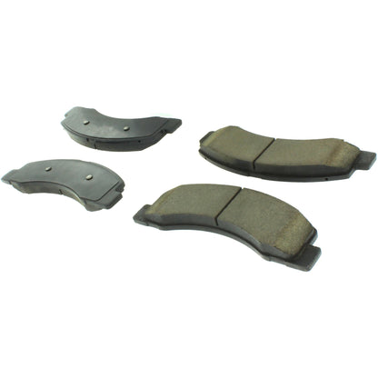 Centric Parts Disc Brake Pad Set with High Performance Shims for 100% Asbestos Free Ceramic Formula 301.07560