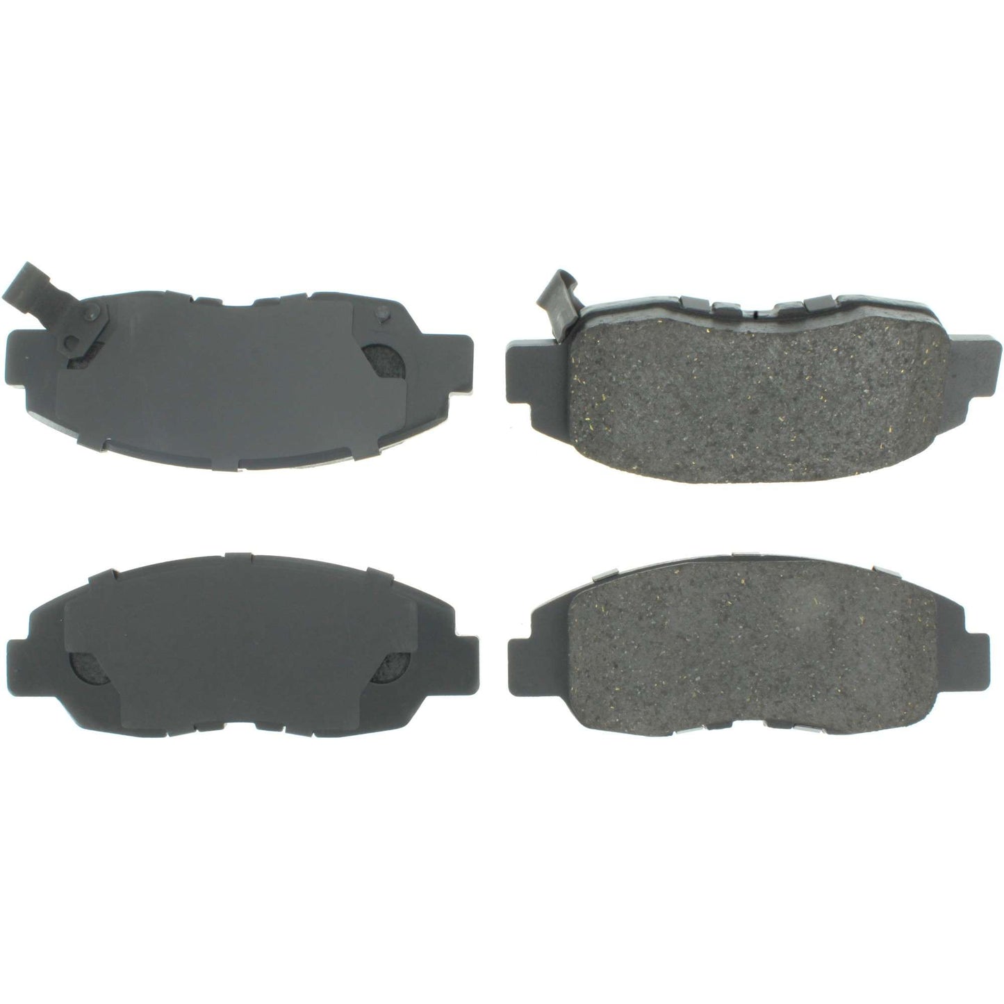 Centric Parts Disc Brake Pad Set with High Performance Shims for Passenger Cars and Light Duty Trucks 301.07640