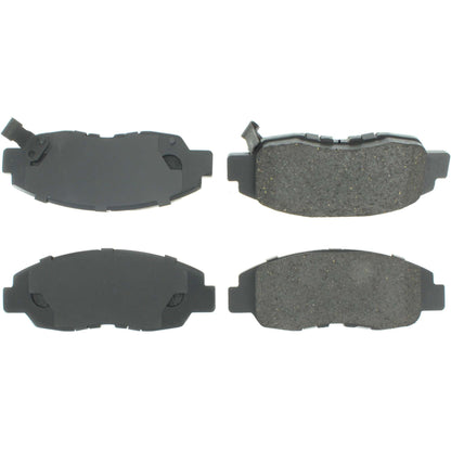 Centric Parts Disc Brake Pad Set with High Performance Shims for Passenger Cars and Light Duty Trucks 301.07640