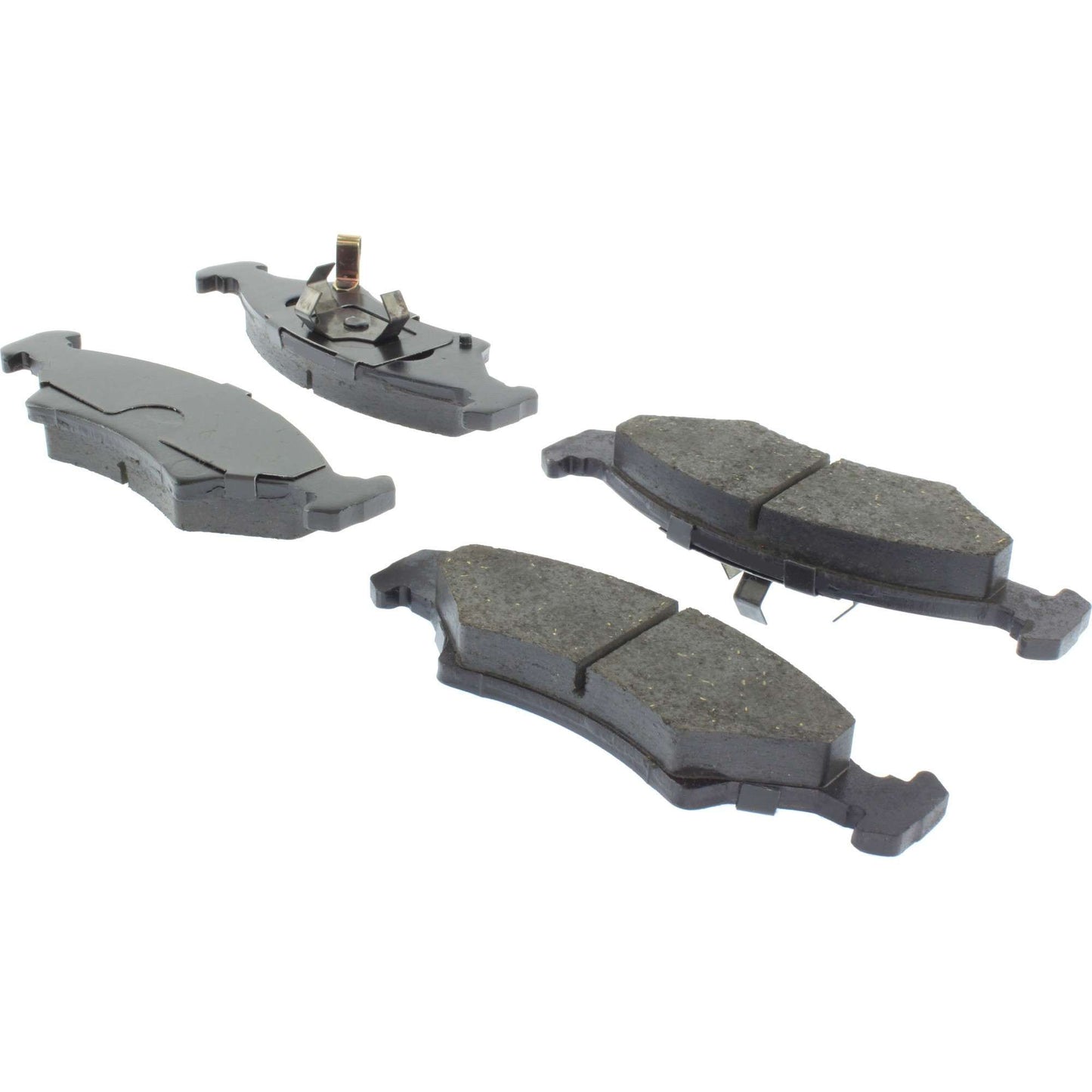 Centric Parts Disc Brake Pad Set Premium Ceramic with Shims and Hardware for 1985-2000 Ferrari Mondial, Kia Sephia