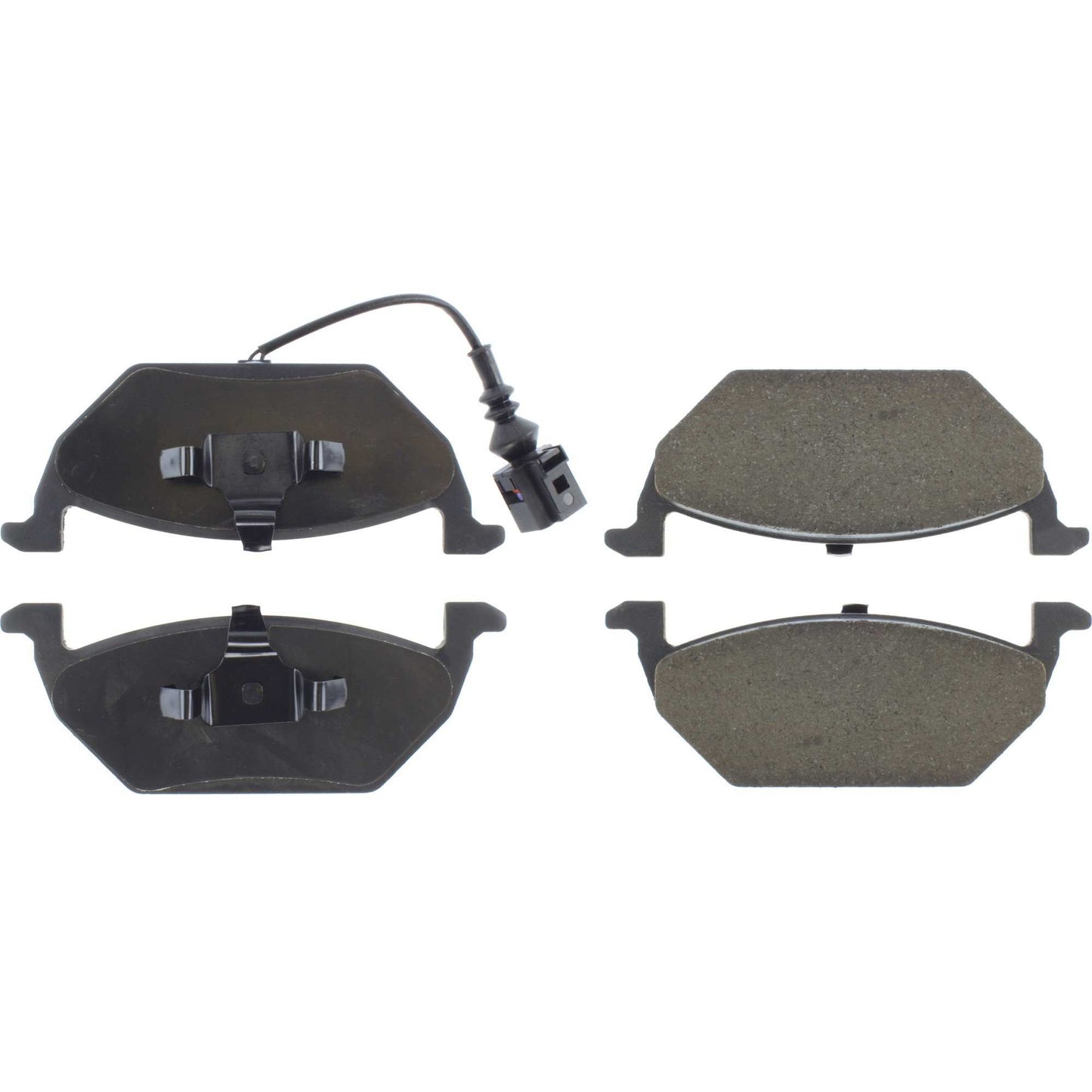 Centric Parts Disc Brake Pad Set with High Performance Shims for Passenger Cars and Light Duty Trucks 301.07681