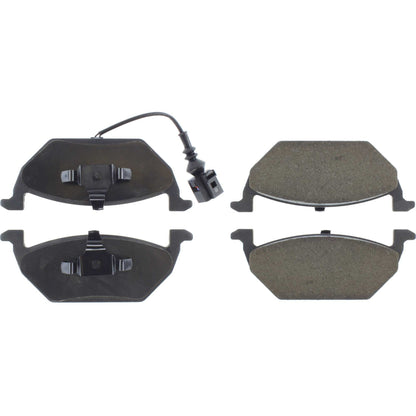 Centric Parts Disc Brake Pad Set with High Performance Shims for Passenger Cars and Light Duty Trucks 301.07681