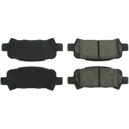 Stoptech Centric 05-09 Subaru Legacy 2.5 GT / 00-04 Legacy Sedan Rear Centric Premium Ceramic Brake Pads 301.07700