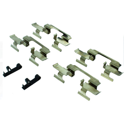 Centric Parts Disc Brake Pad Set with High Performance Shims for Passenger Cars and Light Duty Trucks 301.07701
