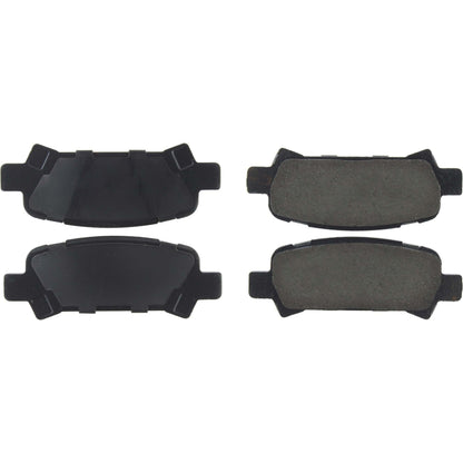 Centric Parts Disc Brake Pad Set with High Performance Shims for Passenger Cars and Light Duty Trucks 301.07701