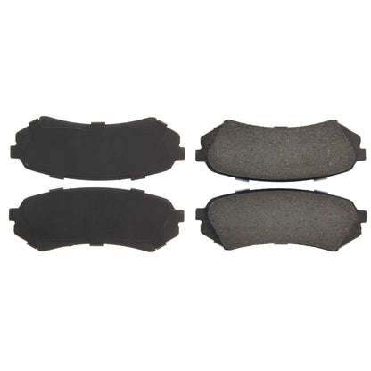 Centric Parts Disc Brake Pad Set with High Performance Shims for Passenger Cars and Light Duty Trucks 301.07730