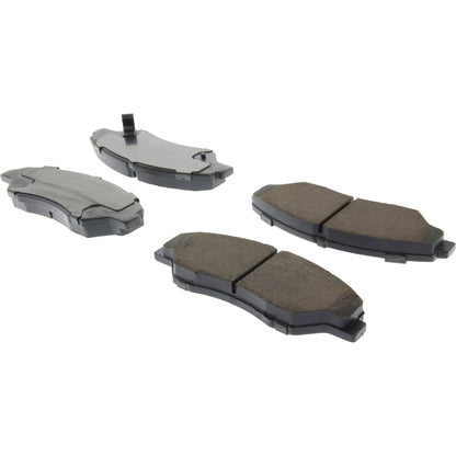Centric Parts Disc Brake Pad Set with High Performance Shims for Passenger Cars and Light Duty Trucks 301.07740