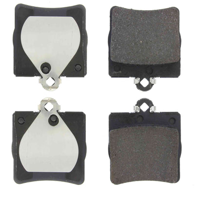 Centric Parts Disc Brake Pad Set with High Performance Shims for Passenger Cars and Light Duty Trucks 301.07790