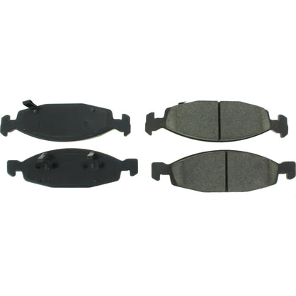 Centric Parts Disc Brake Pad Set Premium Ceramic with Shims and Hardware for 1999-2002 Jeep Grand Cherokee 301.07900