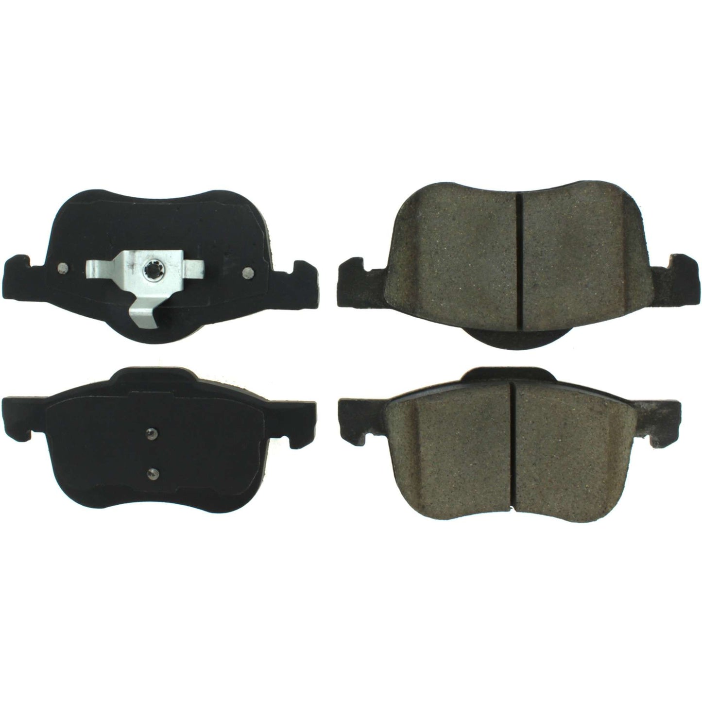 Centric Parts Disc Brake Pad Set Premium Ceramic with Shims for Volvo C70 2005, S60 2009-2001, S80 2006-1999, V70 2007-2001, XC70 2007-2003 301.07940