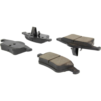 Centric Parts Disc Brake Pad Set with High Performance Shims for Passenger Cars and Light Duty Trucks 301.07950