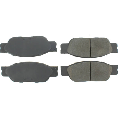 Centric Parts Disc Brake Pad Set Premium Ceramic with Shims and Hardware for 2002-2005 Ford Thunderbird, 2000-2002 Jaguar S-Type, 2000-2006 Lincoln LS 301.08050