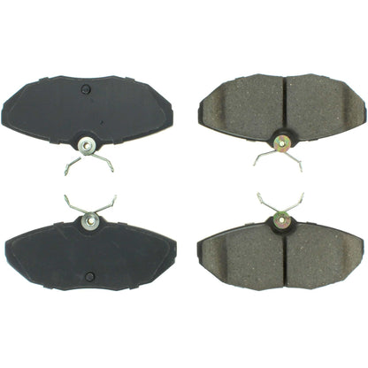 Centric Parts Disc Brake Pad Set Premium Ceramic with Shims for 2002-2005 Dodge Viper, Ford Thunderbird, Jaguar S-Type, XJ8, Lincoln LS 30108060