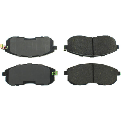 Centric Parts Disc Brake Pad Set Premium Ceramic with Shims and Hardware for 2002-2019 Infiniti I35 Nissan Altima Cube Maxima Sentra Versa Renault Safrane 301.08151
