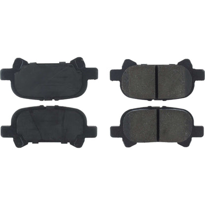 Centric Parts Disc Brake Pad Set Premium Ceramic with Shims and Hardware for 2000-2004 Toyota Avalon, 2000-2001 Camry, 2000-2003 Solara 301.08281