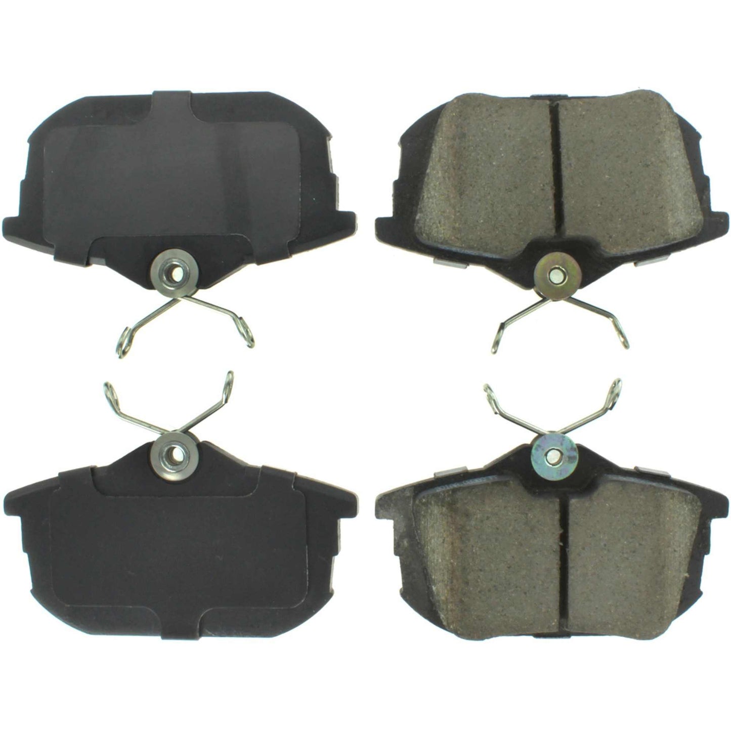 Centric Parts Disc Brake Pad Set with High Performance Shims for 100% Asbestos Free Ceramic Formula 301.08380