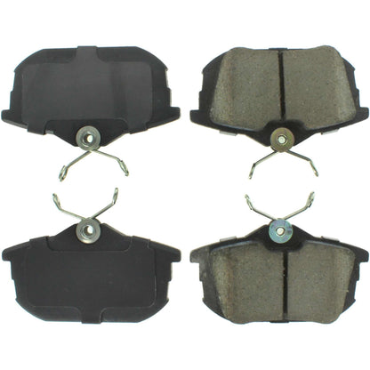 Centric Parts Disc Brake Pad Set with High Performance Shims for 100% Asbestos Free Ceramic Formula 301.08380