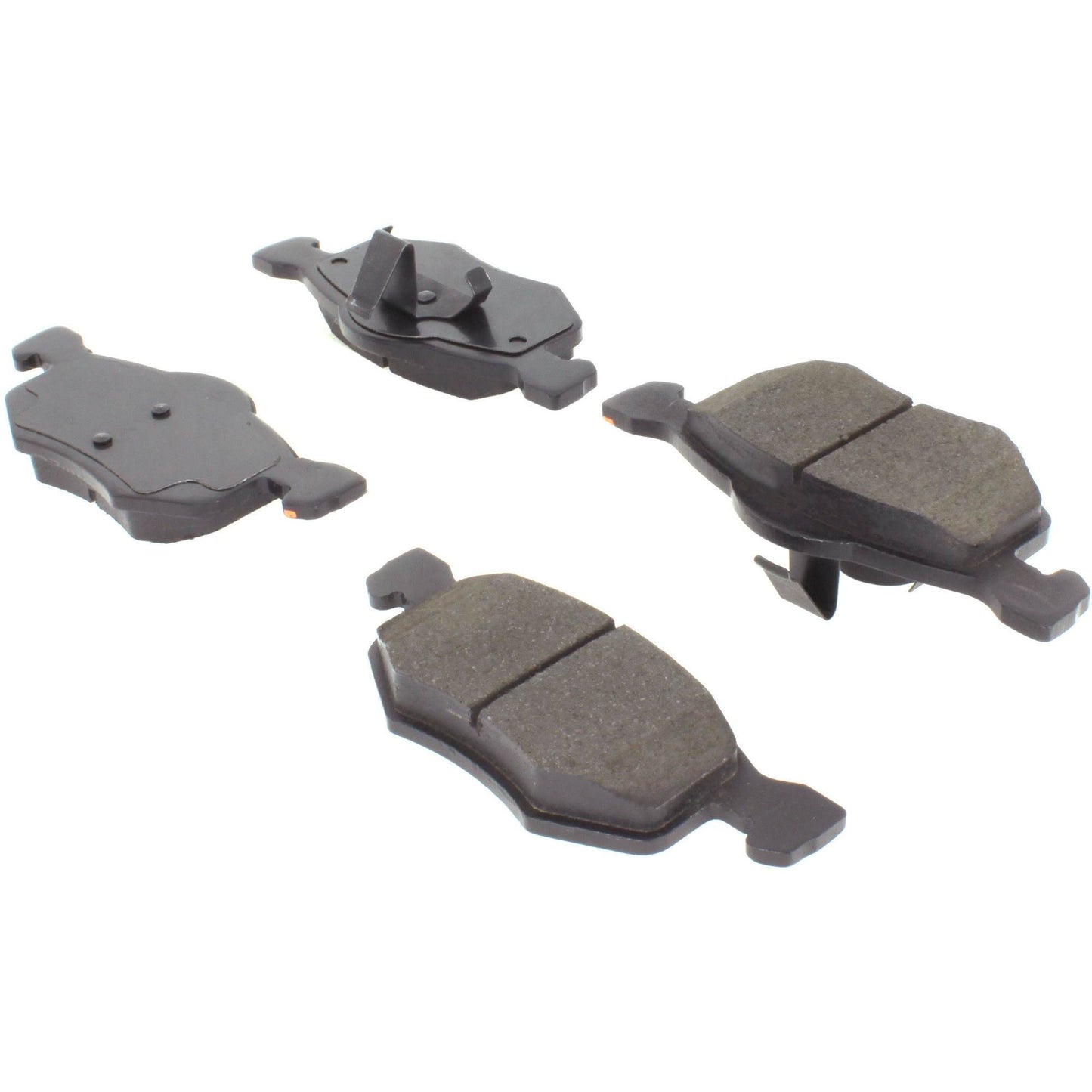 Centric Parts Disc Brake Pad Set with High Performance Shims for Passenger Cars and Light Duty Trucks 301.08430