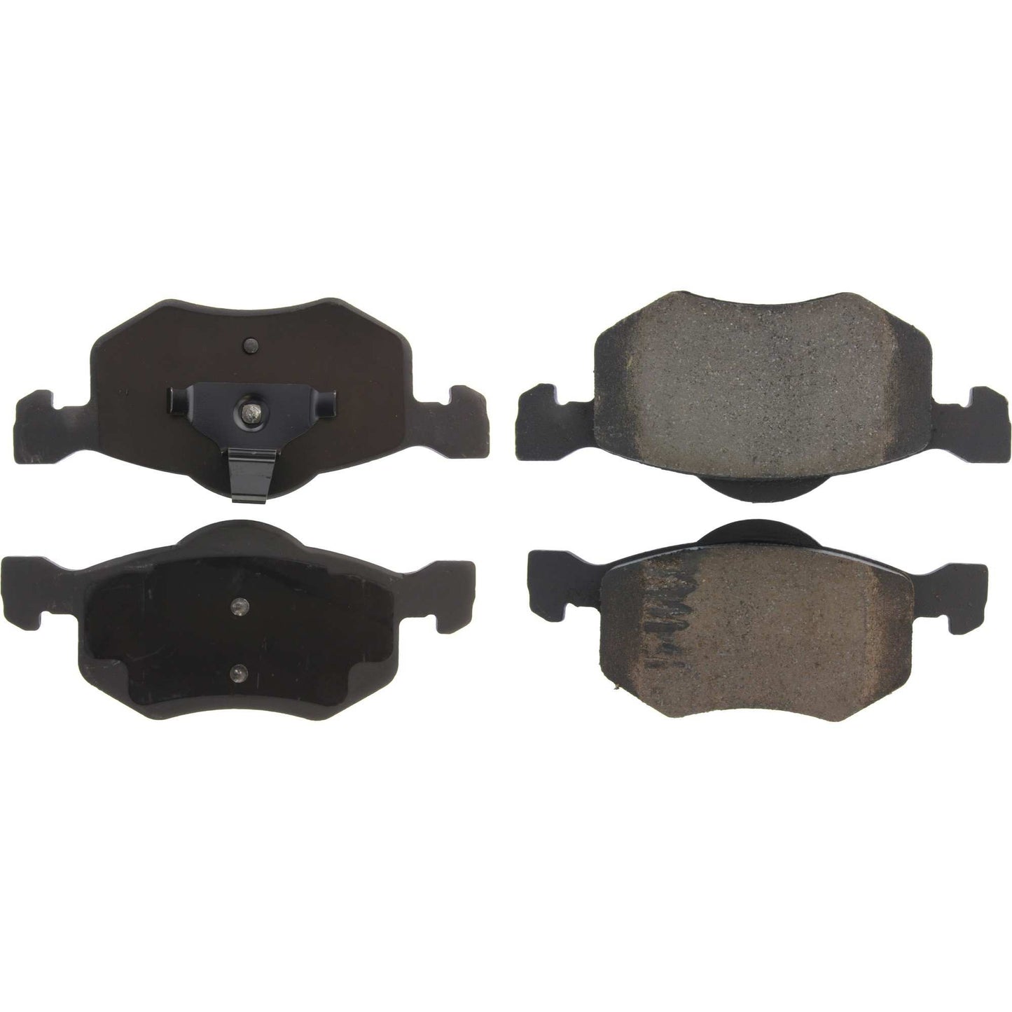 Centric Parts Disc Brake Pad Set with High Performance Shims for Passenger Cars and Light Duty Trucks 301.08430