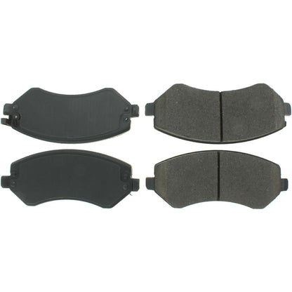 Centric Parts Disc Brake Pad Set Premium Ceramic with Shims for 2001-2008 Chrysler Town & Country, Voyager, Dodge Caravan, Grand Caravan, Jeep Liberty