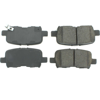 Centric Parts Disc Brake Pad Set Premium Ceramic with Shims and Hardware for 2001-2006 Acura MDX, 2002-2004 Honda Odyssey, 2003-2008 Pilot 301.08650