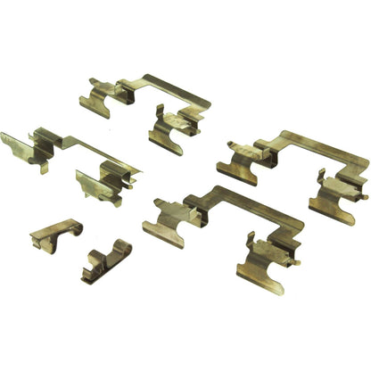 Centric Parts Disc Brake Pad Set Premium Ceramic with Shims and Hardware for 2001-2017 Chrysler Sebring Dodge Avenger Caliber Stratus Jeep Compass Patriot Mitsubishi ASX Eclipse Galant Lancer 301.08660