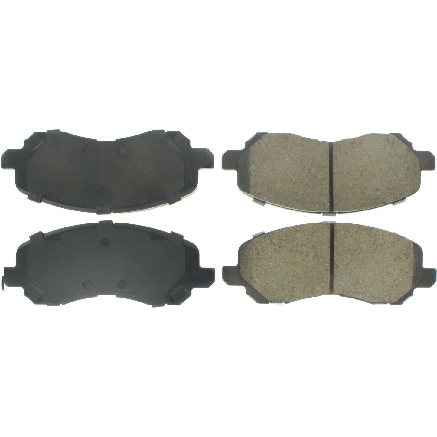 Centric Parts Disc Brake Pad Set Premium Ceramic with Shims and Hardware for 2001-2017 Chrysler Sebring Dodge Avenger Caliber Stratus Jeep Compass Patriot Mitsubishi ASX Eclipse Galant Lancer 301.08660