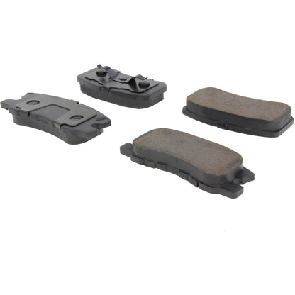 Centric Parts Disc Brake Pad Set Premium Ceramic with Shims and Hardware 301.08680
